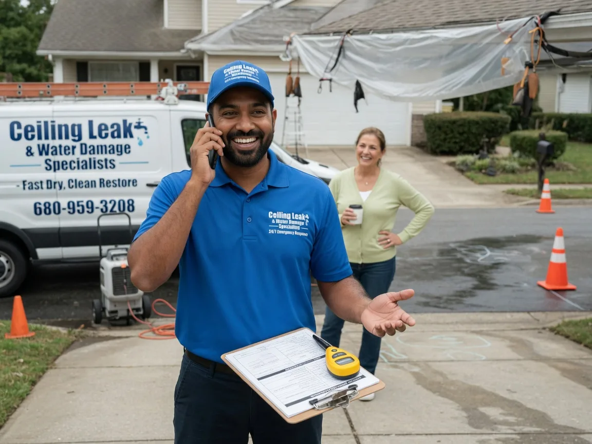 Ceiling Leak Cleanup Arkansas FAQs